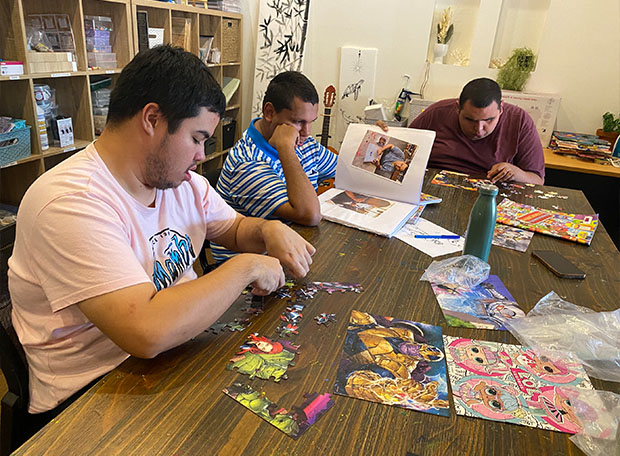 NDIS funded activities - Puzzle